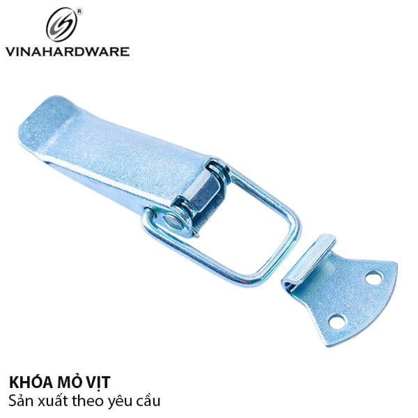Khóa mỏ vịt loại nhỏ,màu trắng 38x30mm VNH TL1010ZK