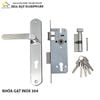 Khóa cửa tay gạt Vinahardware  loại 260mm, inox 304 - KT260C304