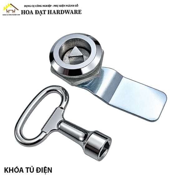 Khóa tủ điện Vinahardware pát hình lưỡi gà - KT002512