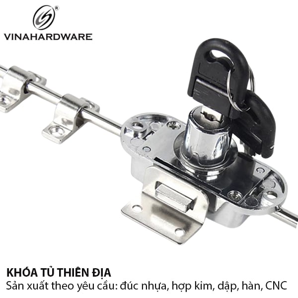 Khóa tủ thiên địa - Cây chốt tủ thiên địa 1512.4.03690