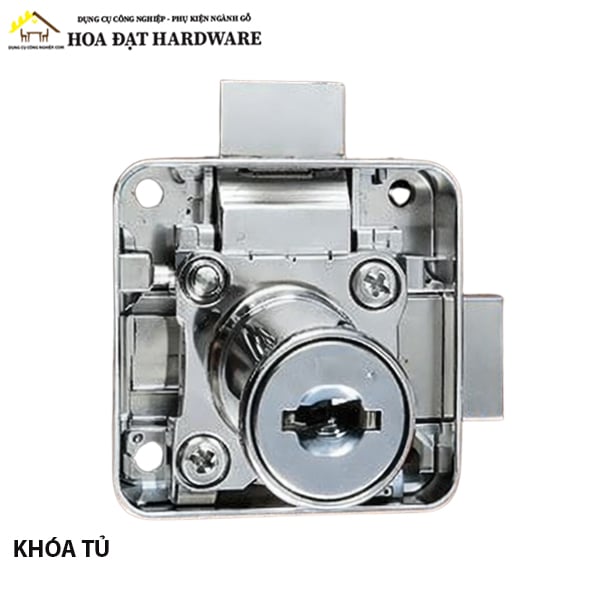 Khóa Tủ Vuông Hai Chiều, Chìa Nhựa Đen - Mã 1500.4.03628