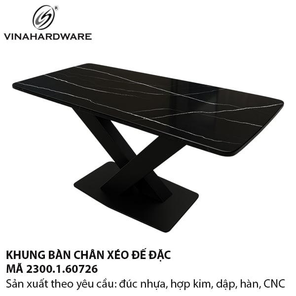 Khung bàn ăn chân X – Mã 2300.1.60726 | Vinahardware