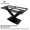 Khung bàn ăn chân X – Mã 2300.1.60726 | Vinahardware