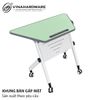 Bàn học sinh gấp gọn cao 630mm, có hộc bàn
