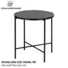 Khung bàn sắt Vinahardware kích thước 460x400x295mm chân xéo, sơn đen cát - VNH460295BMD
