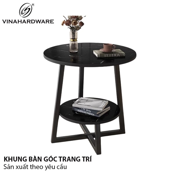 Khung bàn tròn góc trang trí 2300.1.07060