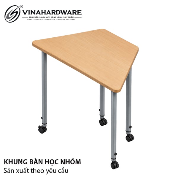 Khung bàn hình thang, sơn xám - VNH3307550