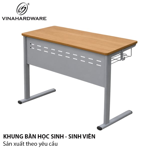 Khung bàn học sinh Vinahardware sơn xám - 2300.3.12908