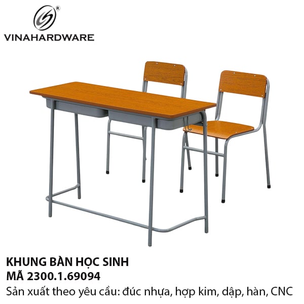 Khung bàn học sinh có ngăn chứa — Mã 2300.1.69094