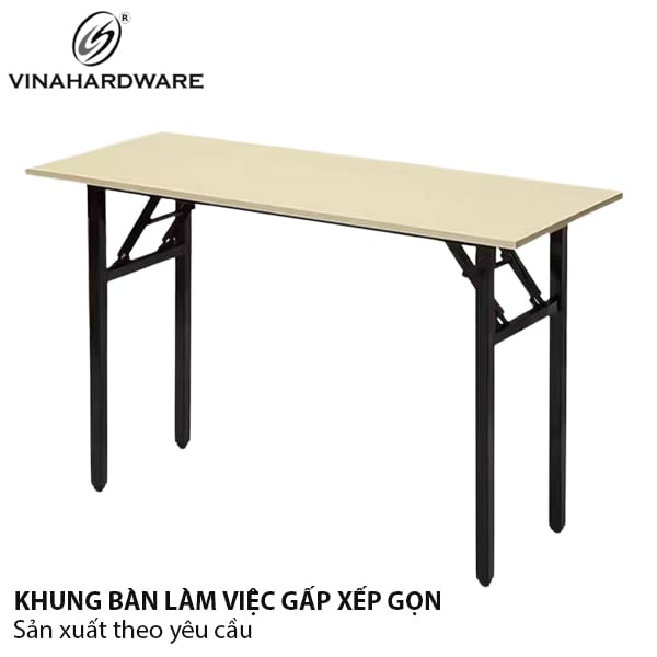 Bàn gấp gọn dành cho nhà hàng tiệc cưới tiêu chuẩn xuất khẩu Vinahardware - VNH082241