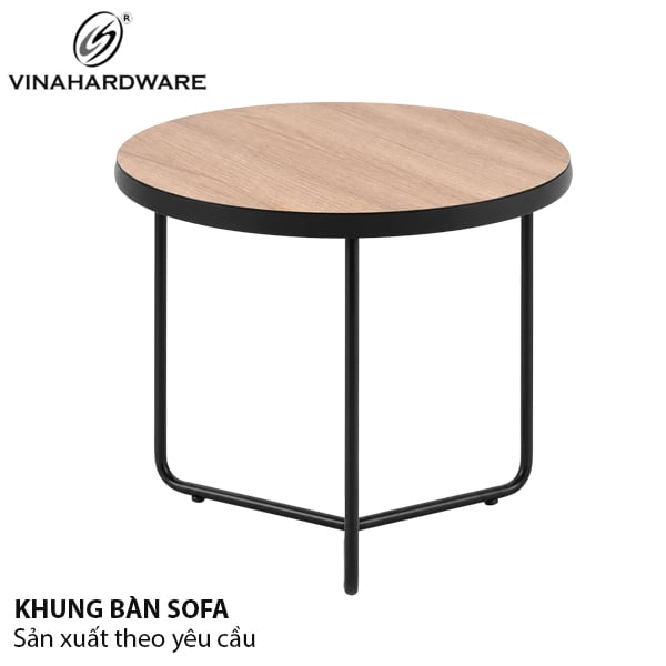 Khung chân bàn tròn sắt cafe Vinahardware - VNH071324