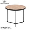 Khung chân bàn tròn sắt cafe Vinahardware - VNH071324