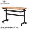 Khung bàn học sinh training gấp mặt xếp gọn có hộc bàn Vinahardware - 2300.1.07409