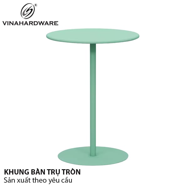 Khung bàn bar chân trụ, sơn tĩnh điện Vinahardware - VNH042661