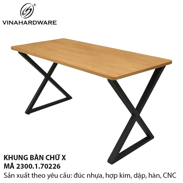 Khung bàn chữ X Vinahardware - Mã 2300.1.70226