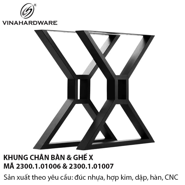 Chân bàn chữ X 2300.1.01006