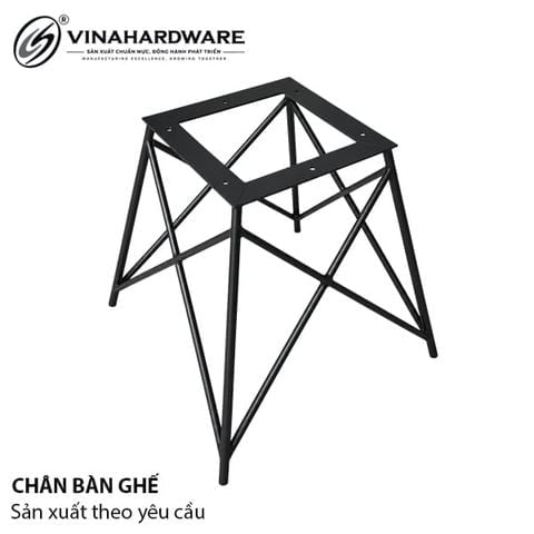 Khung chân sắt Vinahardware kích thước 348x199,5x320mm VNH-HDMF147 - Cà phê, quán ăn, decor
