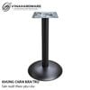 Chân bàn cafe chân trụ 700mm, gang đúc - 2104.1.00706