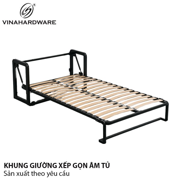 Bộ khung giường xếp gọn âm tủ 3101.1.01001