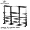 Khung kệ trang trí Vinahardware, sơn đen tĩnh điện - VNH3480283B