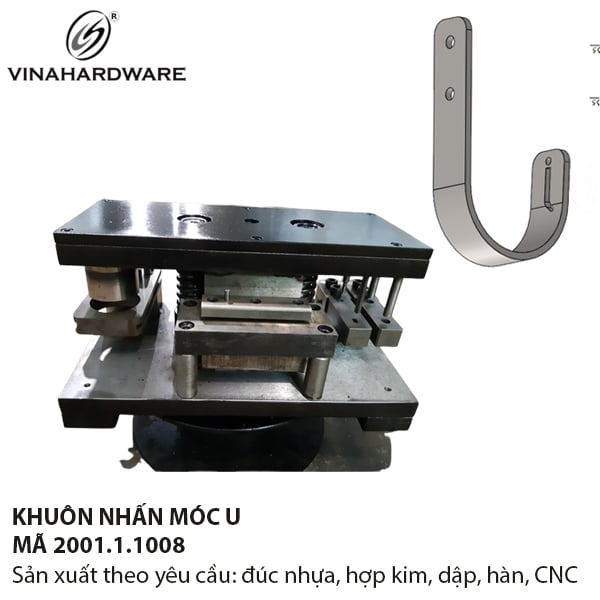 Khuôn Nhấn Móc U 2001.1.1008