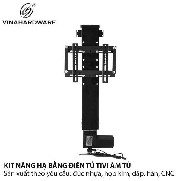 Bộ kit nâng tivi tự động 750mm  Vinahardware TL9324AZ750