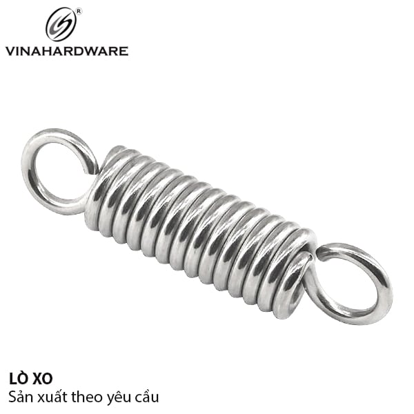 Lò xo Vinahardware phi 20 dài 105mm, sợi phi 3 ( tổng dài cả móc 140mm) - VNH292365159