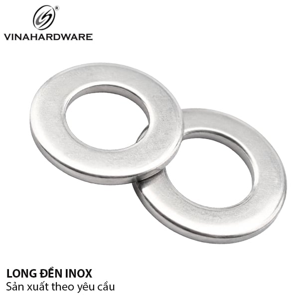 Long đền inox 304 Vinahardware, M6, M8, M10, M12