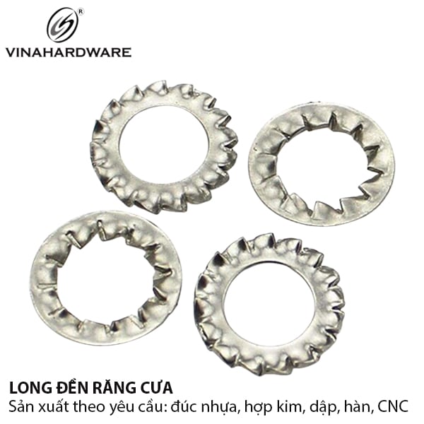 Long đền răng cưa M8 Vinahardware - 8421.4.08004