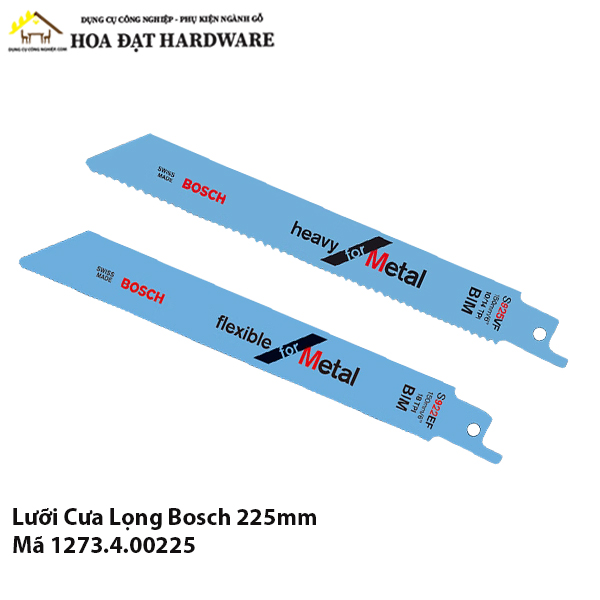 Lưỡi cưa lọng cho máy cưa Vinahardware, loại dài 225mm - 1273.4.00225