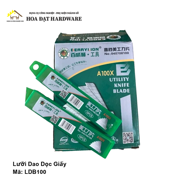 Lưỡi Dao Rọc Giấy Berrylion - Mã LDB100