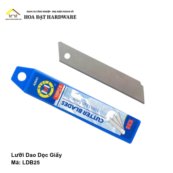 Lưỡi Dao Rọc Giấy Cutter Blades - Mã LDB25