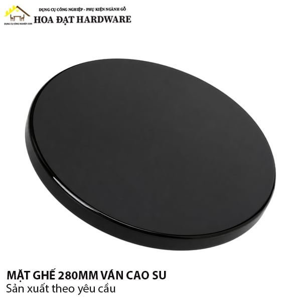 Mặt ghế gỗ cao su, sơn xám Vinahardware - VNH0280XB