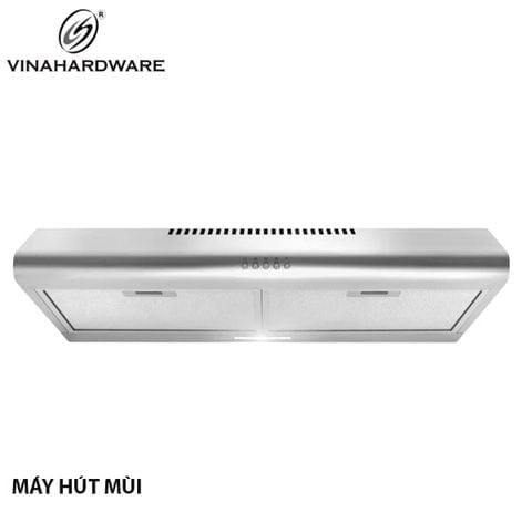 Máy hút mùi mặt inox lưới lọc nhôm 5 lớp khử mùi - Mã 4100.4.04170