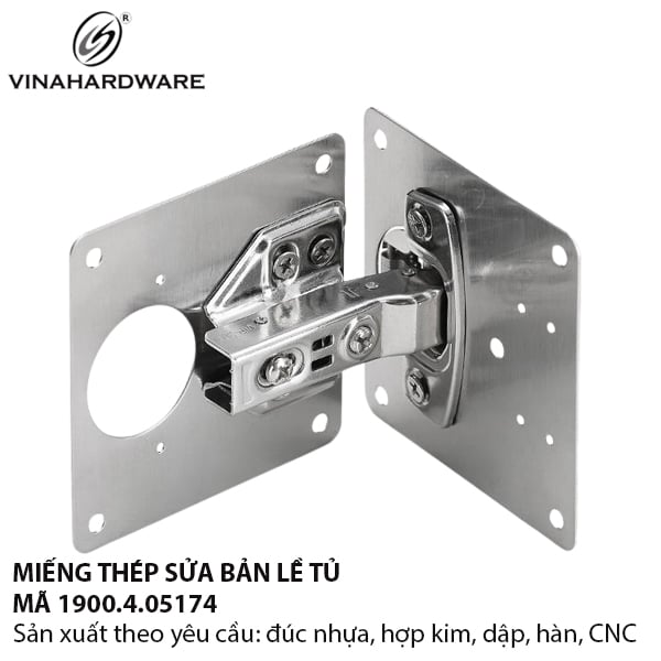 Miếng thép sửa bản lề tủ Vinahardware - 1900.4.05174