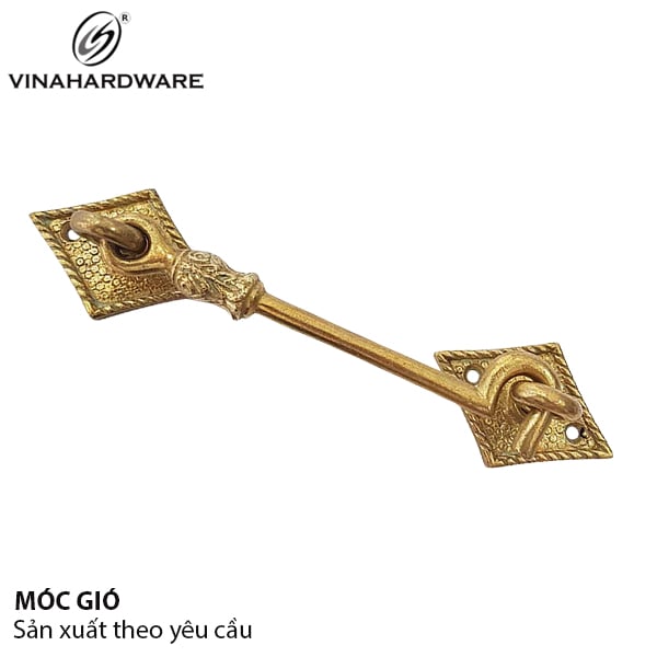 Móc gió cao cấp đồng thau  Vinahardware DH0001 dài 200mm
