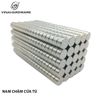 Nam châm cửa tủ trắng M10x10mm MAG1010