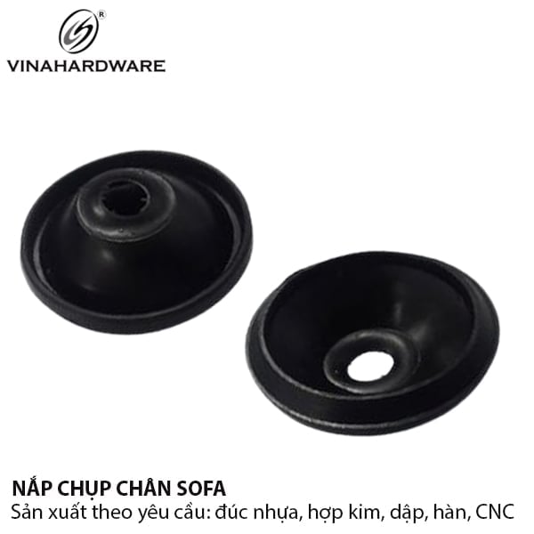 Nắp chụp nón chân sofa Vinahardware phi 46 NCP46