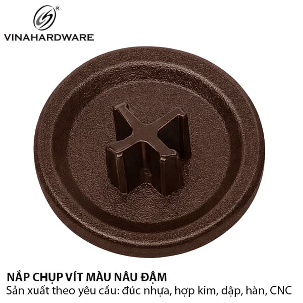 Nút chụp vít phi 12mm Vinahardware - NCV012ND
