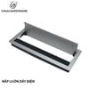Nắp âm luồn dây điện nhôm, hình chữ nhật 1 cánh Vinahardware, màu xám - W3120 - 300x120x29mm ( Cái )