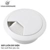 Nắp Luồn Dây Điện Nhựa Màu Nâu Ø50mm – Mã 2800.4.00508