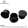 Nút nhựa tròn chụp bít lỗ khoét vít màu đen Vinahardware phi 19.5mm dài 15mm WC2115B