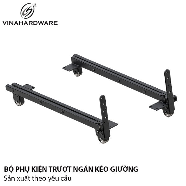 Bộ khung ray trượt lùa hộc ngăn kéo giường 1107.1.260926
