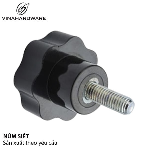 Núm siết bông mai Vinahardware, nhựa đen - VNH1025B