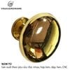 Núm tay nắm tủ phi 29mm màu vàng bóng - Mã 1300.3.02997