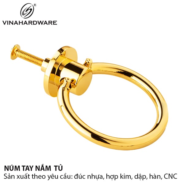 Tay nắm khoen tròn Vinahardware phi 50mm 1330.3.47097