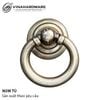 Núm tay nắm tủ khoen tròn Vinahardware - HD0228CB