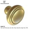 Núm tay nắm tủ hợp kim, màu vàng Vinahardware - 1306.4.09227