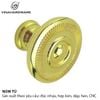 Núm tủ hợp kim màu vàng Vinahardware - 1306.4.02507