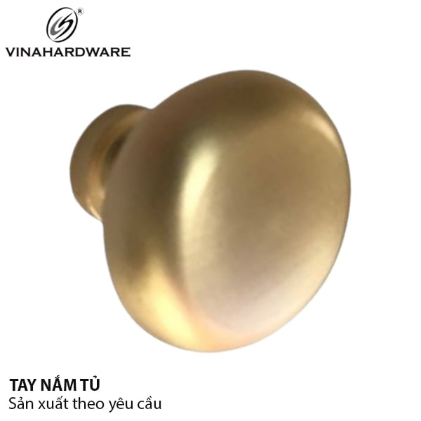 Núm tay nắm tròn phi 30mm hợp kim Vinahardware - HD0030V
